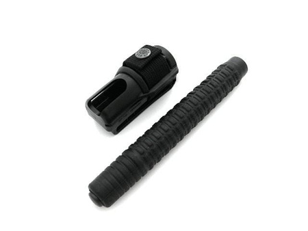 ESP - Pałka teleskopowa z kaburą - 16" - Rękojeść antyposlizgowa - Czarny - ExB-16N BLK BH-02