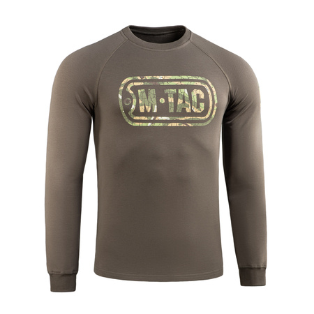 Bluza Raglanowa Logo  - Dark Olive
