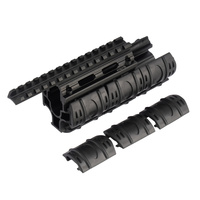 SVRN - Łoże AK z szynami RIS / Picatinny - Czarne - SVRN-AK-HGR-01