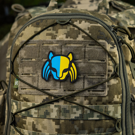 M-Tac Naszywka Cat Predator  - Black/Yellow/Blue