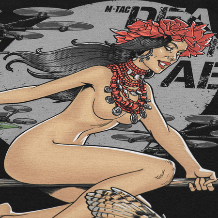 M-Tac Koszulka Death From Above Black 2XL  - Black