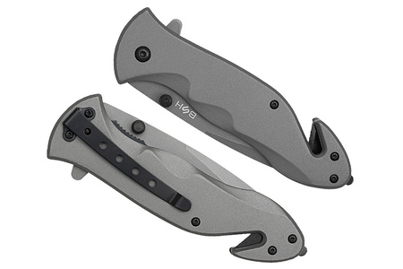 Nóż Ratowniczy BSH ADVENTURE N-388B Sprężynowy