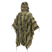 Helikon - Strój maskujący Leaf Ghillie Poncho® - US Woodland - PO-LFG-PO-03