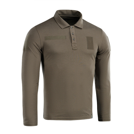 M-Tac Koszula Taktyczna Polo z długim rękawem 65/35  - Dark Olive