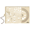 Ecopybook Tactical Linijka Big Protractor NATO  - Color