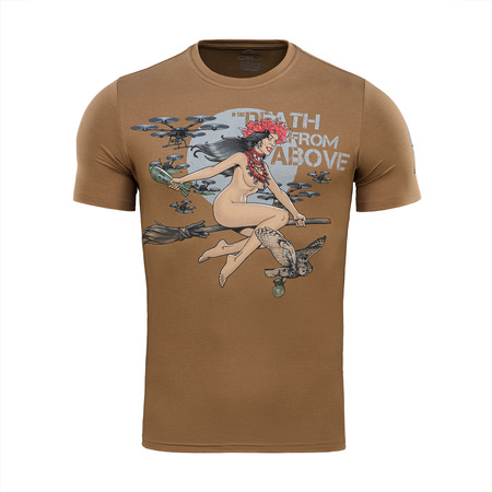 M-Tac Koszulka Death From Above Coyote Brown 2XL  - Coyote Brown