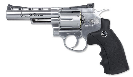 ASG - Dan Wesson 4   Revolver - Silver - 16181