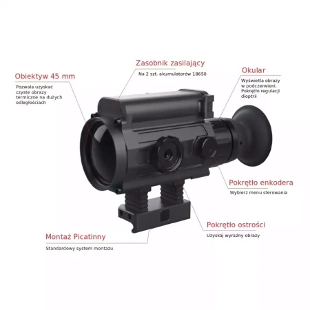 Luneta termowizyjna TL-M6