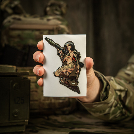 Naklejka Tactical girl #9 RPG Skandinavik  - Color