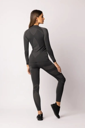 Legginsy termoaktywne THERMO-EVO, damskie - Grey / Light Grey