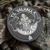 Naszywka Til Valhall PVC  - Grey/Black