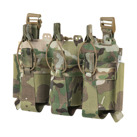 Przeedni Panel na Kamizelkę Taktyczną Cuirass QRS na 3 Magazynki  - Multicam