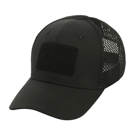 Czapka z daszkiem siatka na rzep Flex Rip-Stop  - Black