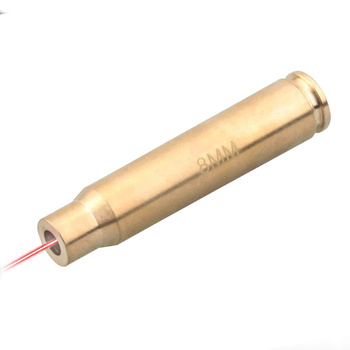 VipeRay - Nabój laserowy 8 mm - Czerwony laser - Mosiężny - SCBCR-06