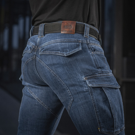 Spodnie Jeansowe Aggressor  - Dark Denim