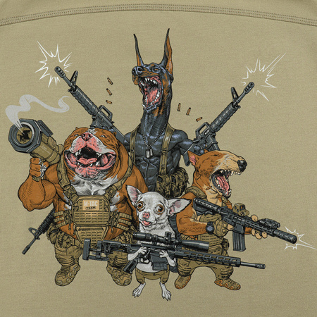 Bluza Hoodie Rex Team  - Tan