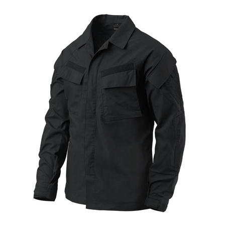 Helikon - Bluza wojskowa Raid - Ripstop - 8 kieszeni - Czarny - BL-RAD-SP-01