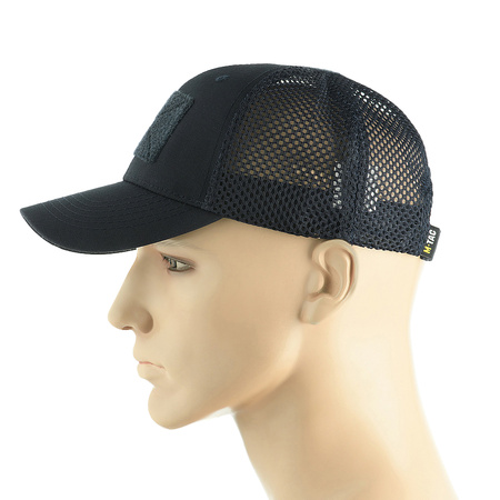 Czapka z daszkiem siatka na rzep Flex Rip-Stop  - Dark Navy Blue