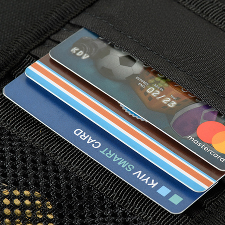 Portfel z Rzepem Elite Gen.II  - Black