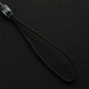 Smycz-Retraktor Medium kombinowana z D-ringiem  - Black