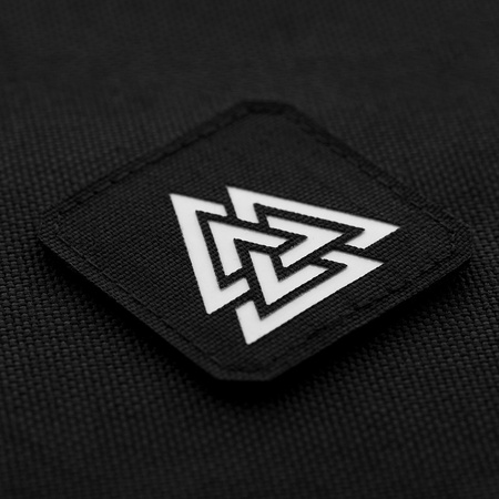 Naszywka Valknut Laser Cut  - Black/GID