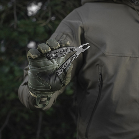 Multitool Type 6 – Narzędzie Wielofunkcyjne EDC Black/Olive  - Black/Olive