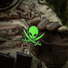 Naszywka UFO operator  - Black/Green