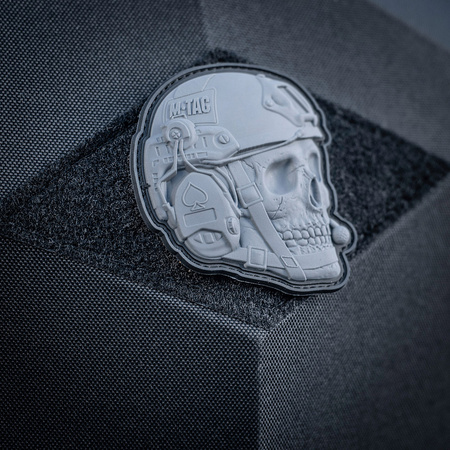 Naszywka Operator 3D PVC  - Grey