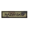 Naszywka Identyfikacyjna Prostokątna z rzepem