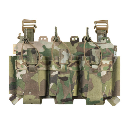 Przeedni Panel na Kamizelkę Taktyczną Cuirass QRS na 3 Magazynki  - Multicam