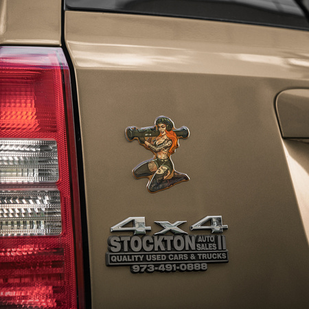 Naklejka Tactical girl #10 AT4 Skandinavik  - Color