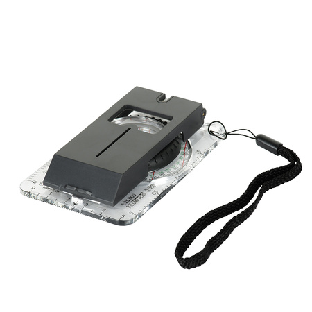 Kompas Kartograficzny z Lusterkiem Large  - Olive