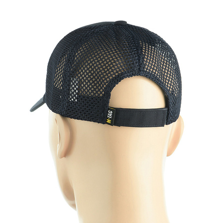 Mesh Flex Ripstop Baseball Cap  - Dark Navy Blue