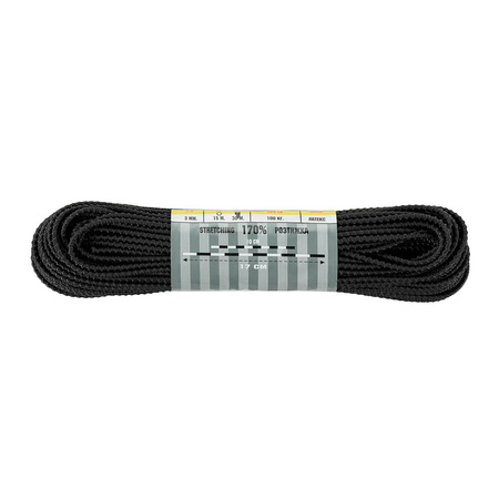 Paracord Shock-Cord 3 mm Dragon Skin  - Black