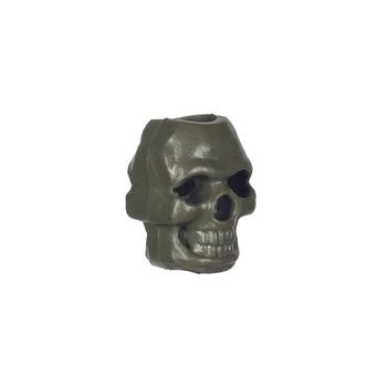 Koralik Skull Stopper - Olive