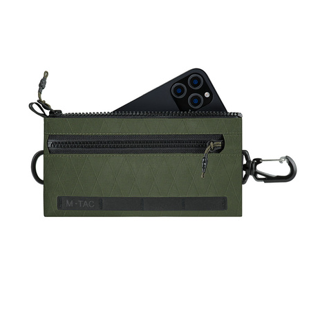 M-Tac Portfel Poziomy z Karabińczykiem X-Pac Elite  - Ranger Green