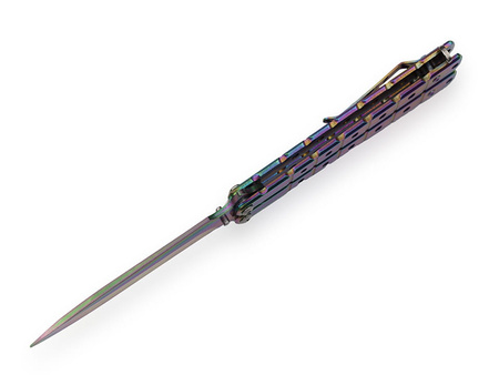 Nóż Motylek  Rainbow  N-495E