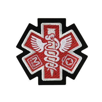 Naszywka Paramedic (Haftowana) - Black