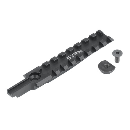 SVRN - Szyna Picatinny do AK - Aluminiowa - Czarna - SVRN-AKSR-01