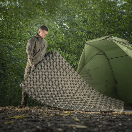 Mata Turystyczna Karimata Dmuchana do Spania 195x120 Olive  - Olive