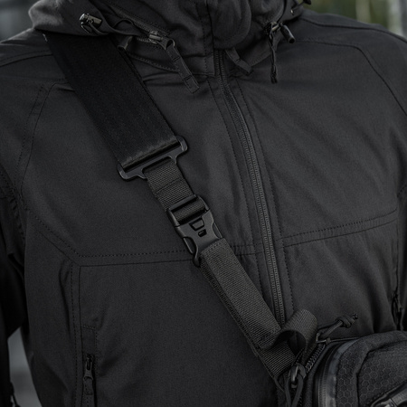 M-Tac Torba Kieszeń pionowa Laser Cut Hex  - Black