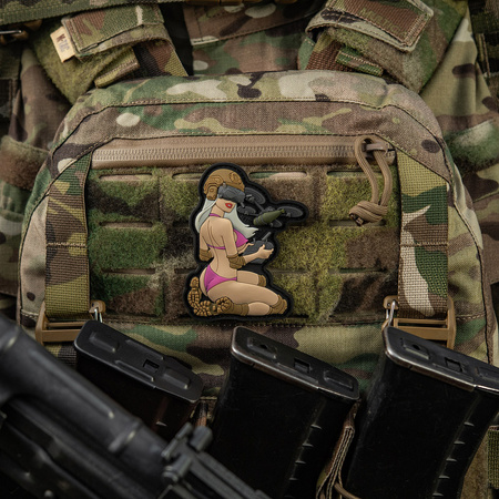 Naszywka Tactical Girl #6 PVC  - Full Color