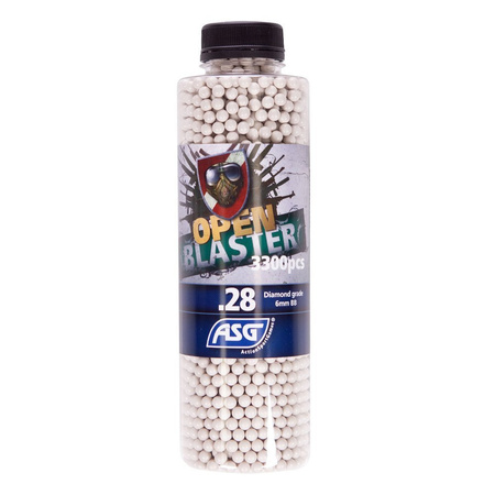 Blaster - Kulki ASG biodegradowalne Open Blaster - 0,28 g - 3300 szt. - 19421