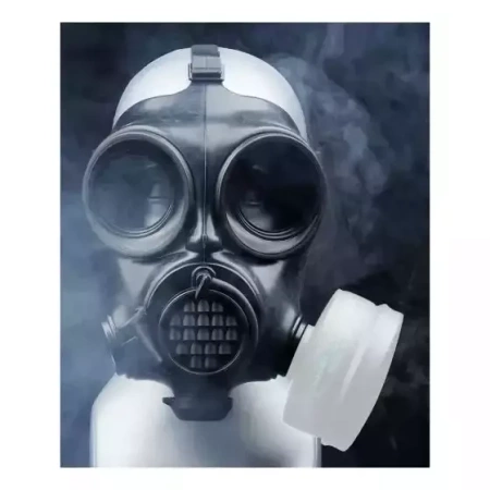 Maska przeciwgazowa wojskowa OM-90 z bidonem