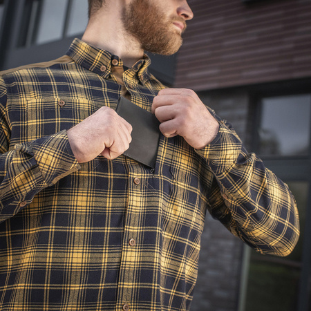 Koszula Redneck Shirt  - Navy Blue/Yellow