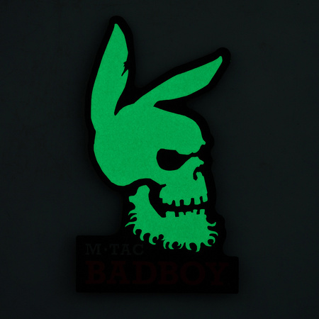 Naszywka Bad Boy  - Black/GID