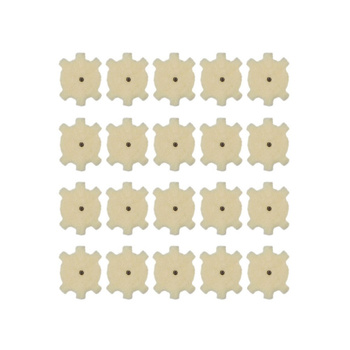 Real Avid - Zestaw przecieraków do komory rygla AR-15 - 20 szt. - AVAR15CP