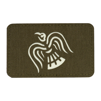 Naszywka Sztandar Wrona Laser Cut - Ranger Green/GID