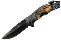 Nóż Ratowniczy BSH ADVENTURE N-353C Sprężynowy