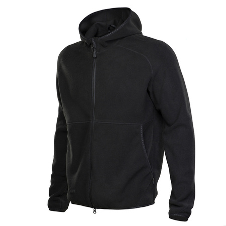 Bluza z kapturem Lite Microfleece Hoodie  - Black